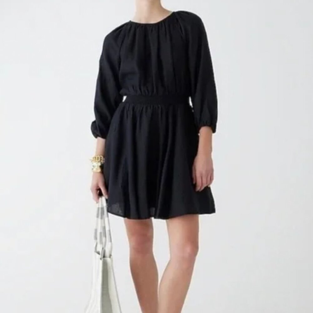 J.crew Black Palermo Dress